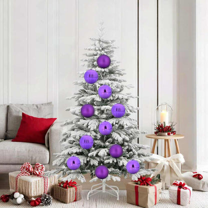 Weihnachtskugel-Set 9 pcs Lila