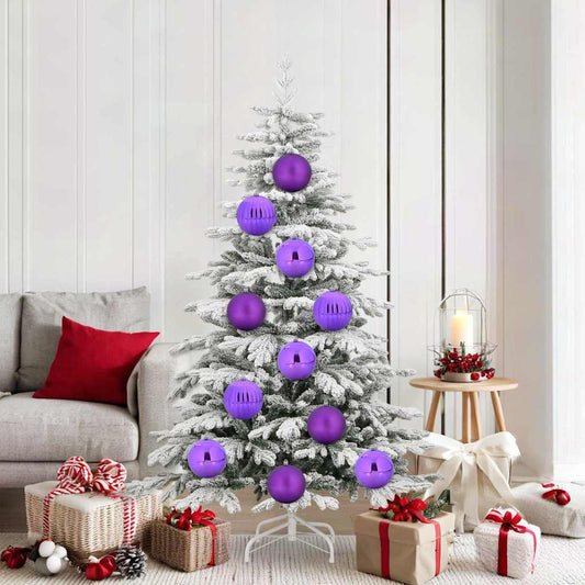 Weihnachtskugel-Set 9 pcs Lila