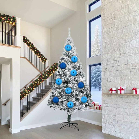 Weihnachtskugel-Set 3 pcs Blau