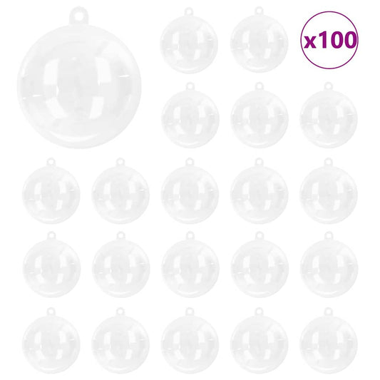 Weihnachtskugel-Set 100 pcs Ø 8 cm