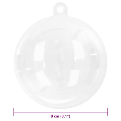 Weihnachtskugel-Set 100 pcs Ø 8 cm