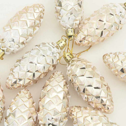 Weihnachtsbaumdekoration 40 pcs Champagner
