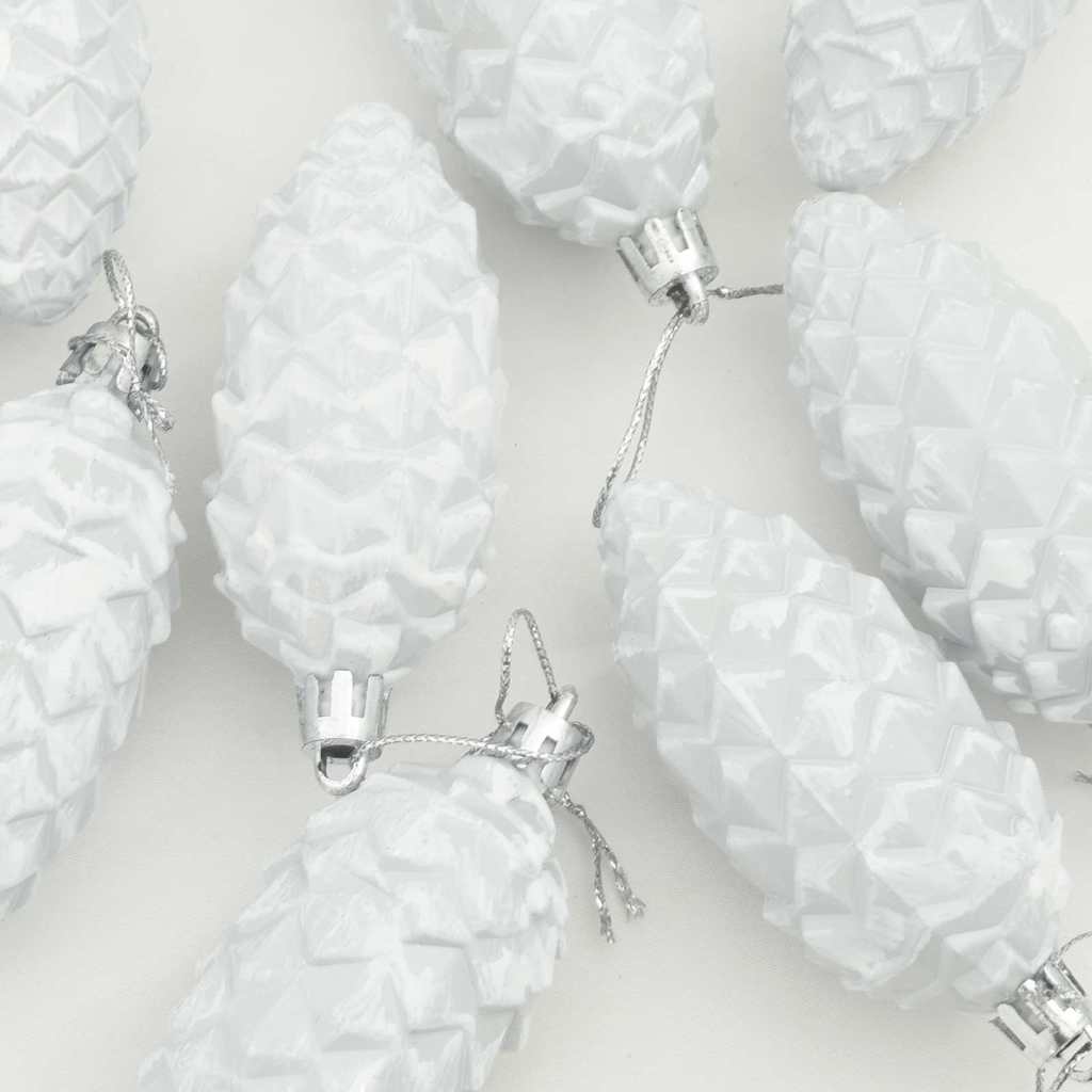 Weihnachtsbaumdekoration 40 pcs Weiß
