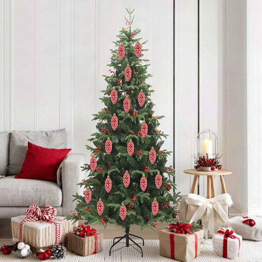 Weihnachtsbaumdekoration 40 pcs Rot