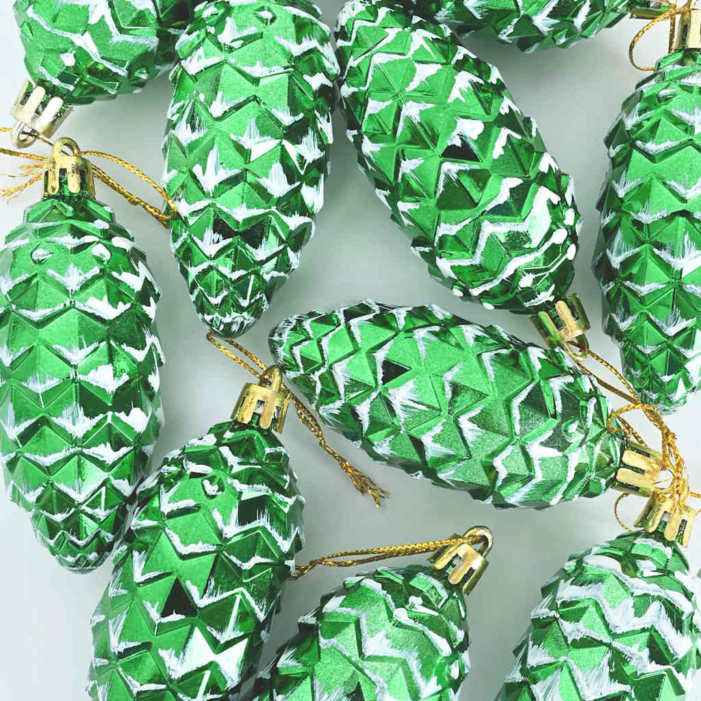Weihnachtsbaumdekoration 40 pcs Grün