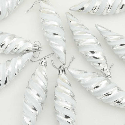 Weihnachtsbaumdekoration 40 pcs Silber