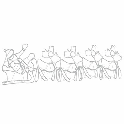 LED Weihnachtsdekoration Mehrfarbig 69 x 79 cm PVC