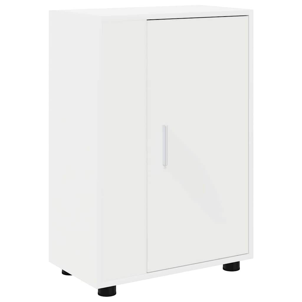 TV-Schrankset Wandmontiert 4 pcs Weiß Holzwerkstoff