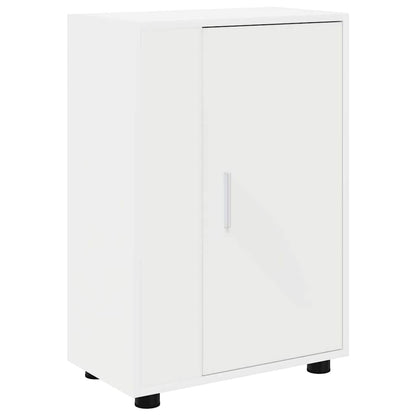 TV-Schrankset Wandmontiert 4 pcs Weiß Holzwerkstoff