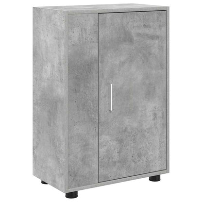 TV-Schrankset Wandmontiert 4 pcs Beton Grau Holzwerkstoff