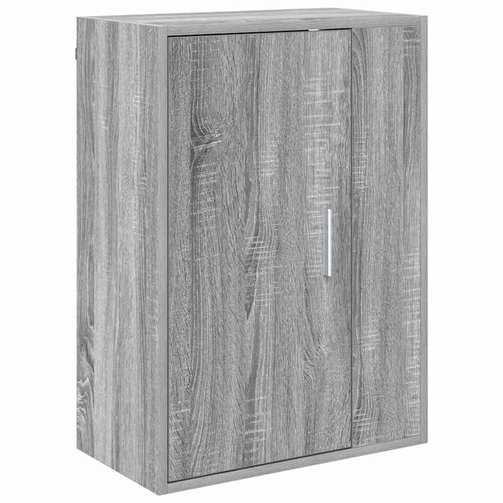 TV-Schrankset Wandmontiert 4 pcs Graues Sonoma Holzwerkstoff