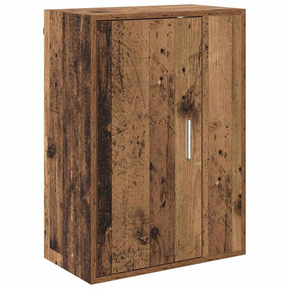 TV-Schrankset Wandmontiert 4 pcs Altholz Holzwerkstoff