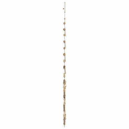 Weihnachtsbaum mit 80 LEDs Natur 150 cm Massives Eschenholz