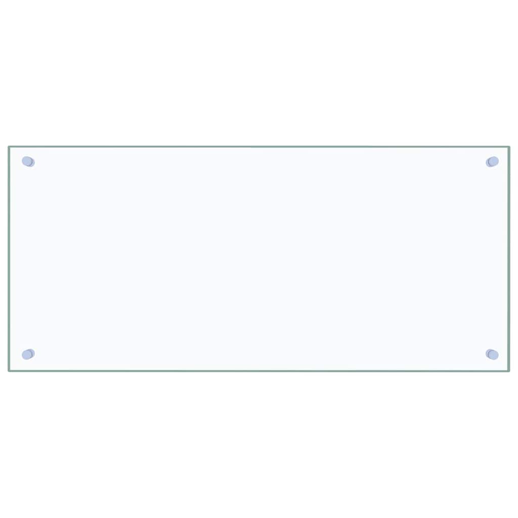 Küchenrückwand 2 pcs Transparent 90 x 40 cm Gehärtetes Glas
