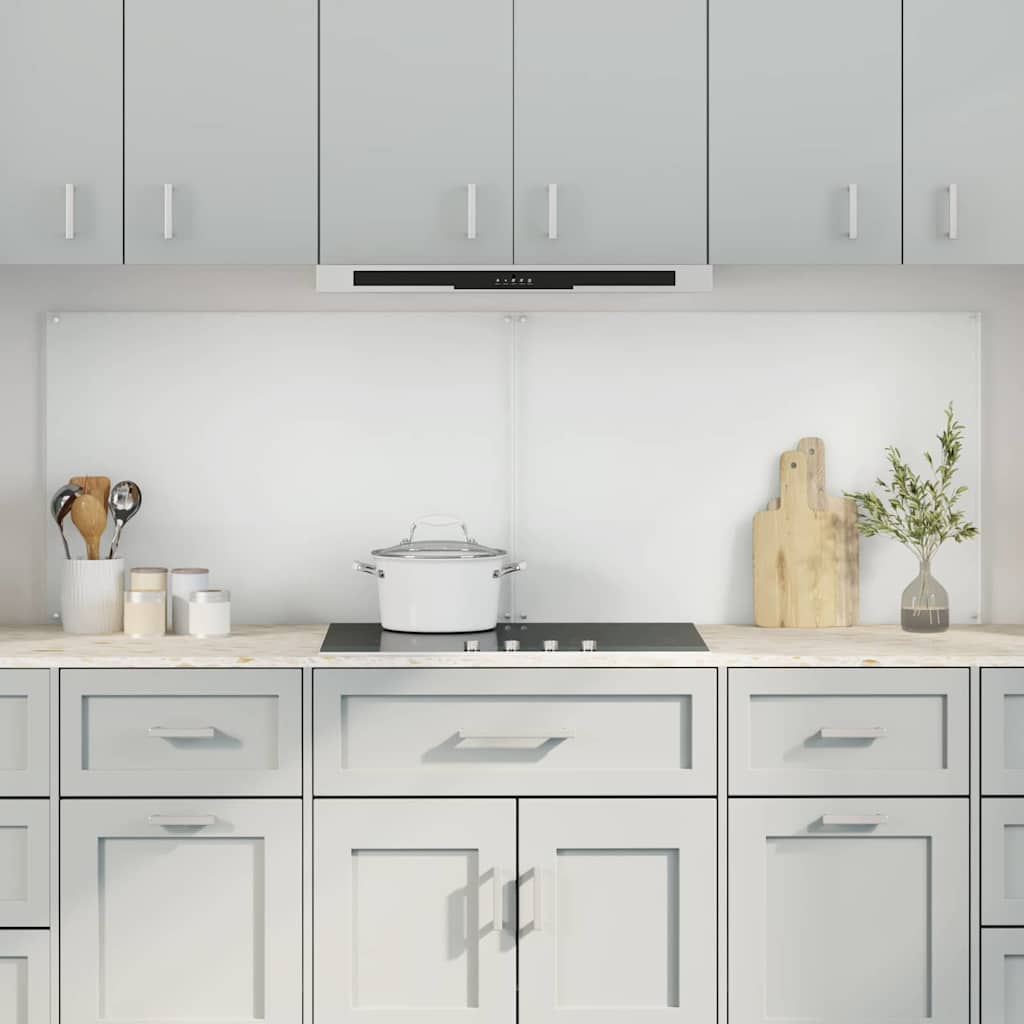 Küchenrückwand 2 pcs Transparent 90 x 60 cm Gehärtetes Glas