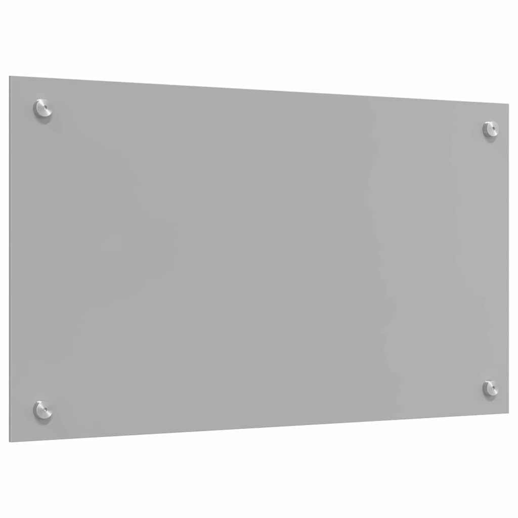 Küchenrückwand 2 pcs Hellgrau 70 x 40 cm Gehärtetes Glas