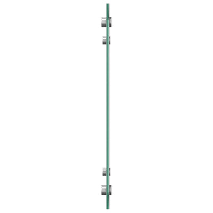Küchenrückwand 2 pcs Hellgrau 70 x 40 cm Gehärtetes Glas