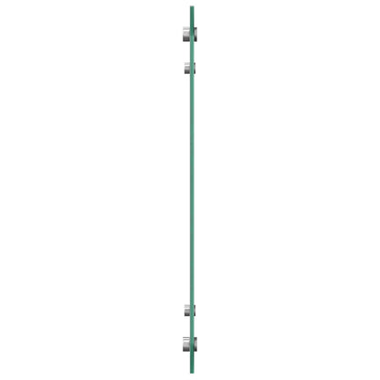 Küchenrückwand 2 pcs Hellgrau 70 x 50 cm Gehärtetes Glas