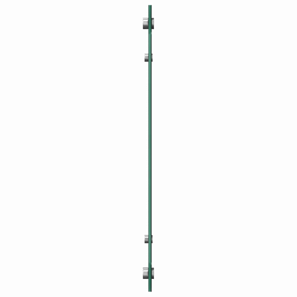 Küchenrückwand 2 pcs Dunkelgrau 70 x 50 cm Gehärtetes Glas