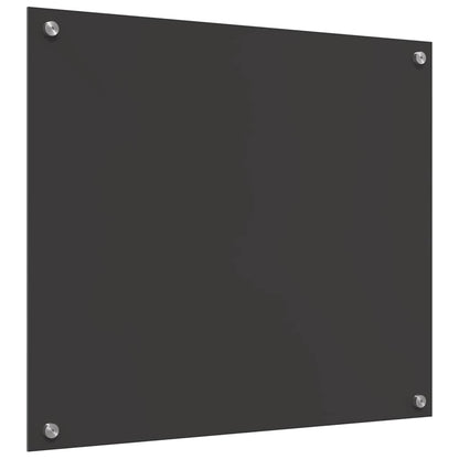 Küchenrückwand 2 pcs Dunkelgrau 70 x 60 cm Gehärtetes Glas