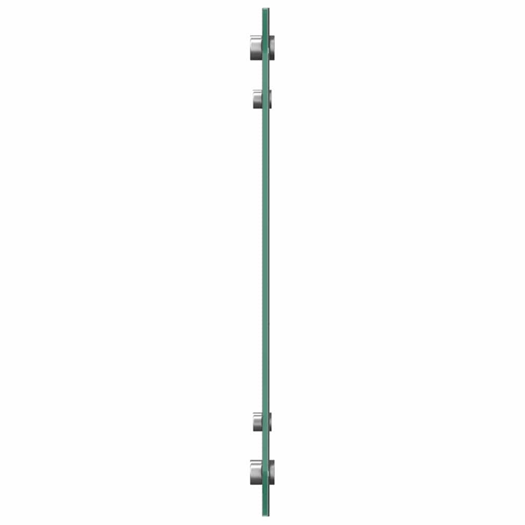 Küchenrückwand 2 pcs Dunkelgrau 80 x 40 cm Gehärtetes Glas