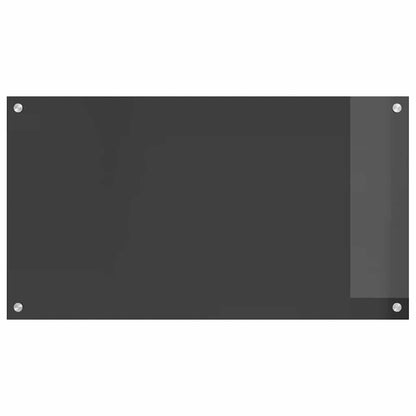 Küchenrückwand 2 pcs Dunkelgrau 90 x 50 cm Gehärtetes Glas