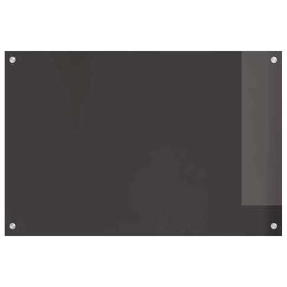 Küchenrückwand 2 pcs Dunkelgrau 90 x 60 cm Gehärtetes Glas
