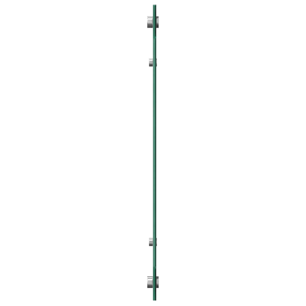 Küchenrückwand 2 pcs Dunkelgrau 100 x 50 cm Gehärtetes Glas