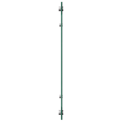 Küchenrückwand 2 pcs Dunkelgrau 100 x 50 cm Gehärtetes Glas