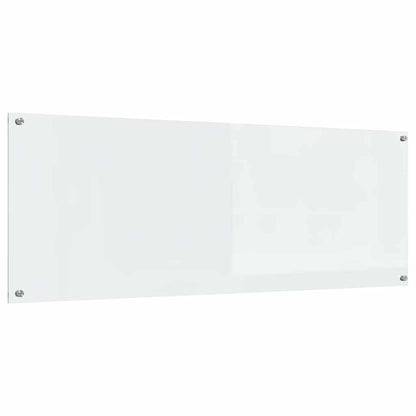 Küchenrückwand 2 pcs Transparent 110 x 40 cm Gehärtetes Glas