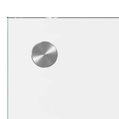 Küchenrückwand 2 pcs Transparent 110 x 60 cm Gehärtetes Glas