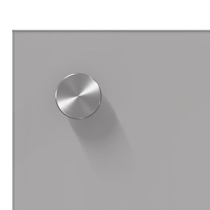 Küchenrückwand 2 pcs Hellgrau 120 x 60 cm Gehärtetes Glas