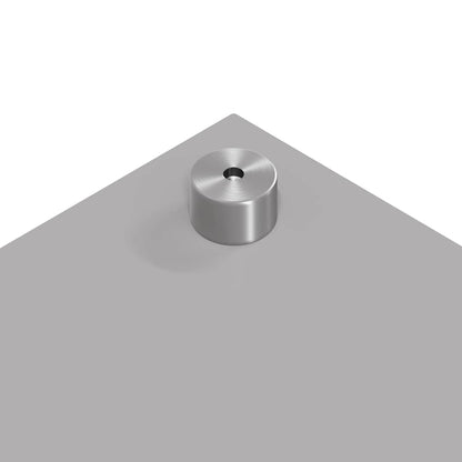 Küchenrückwand 2 pcs Hellgrau 120 x 60 cm Gehärtetes Glas