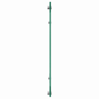 Küchenrückwand 2 pcs Dunkelgrau 120 x 40 cm Gehärtetes Glas