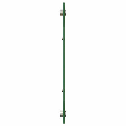 Küchenrückwand 2 pcs Gelb 120 x 40 cm Gehärtetes Glas