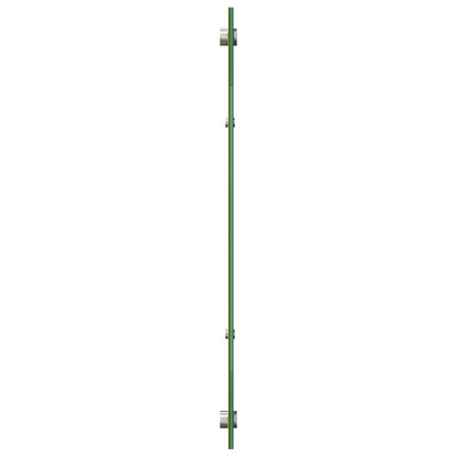Küchenrückwand 2 pcs Gelb 120 x 50 cm Gehärtetes Glas