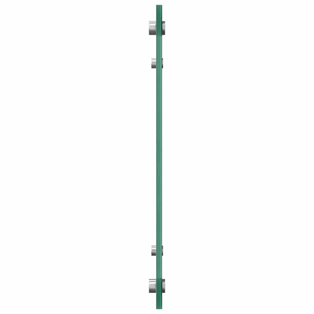 Küchenrückwand Weiß 80 x 40 x 0.8 cm Gehärtetes Glas