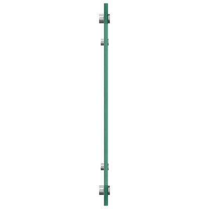 Küchenrückwand Weiß 80 x 40 x 0.8 cm Gehärtetes Glas