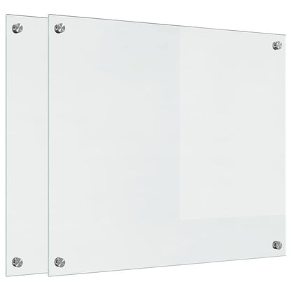 Küchenrückwand Transparent 70 x 60 x 0.8 cm Gehärtetes Glas