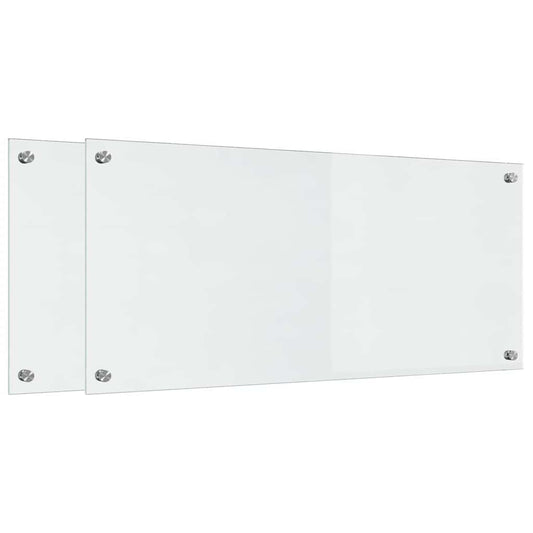 Küchenrückwand Transparent 90 x 40 x 0.8 cm Gehärtetes Glas