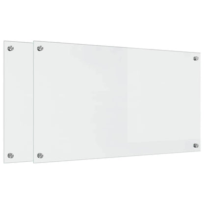 Küchenrückwand Transparent 90 x 50 x 0.8 cm Gehärtetes Glas