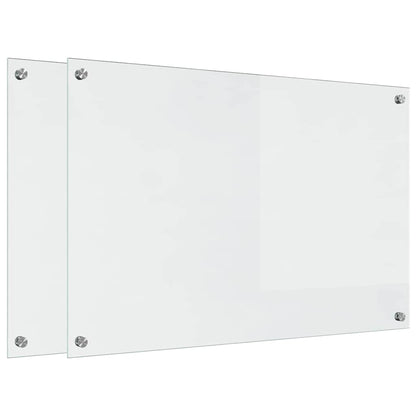 Küchenrückwand Transparent 90 x 60 x 0.8 cm Gehärtetes Glas