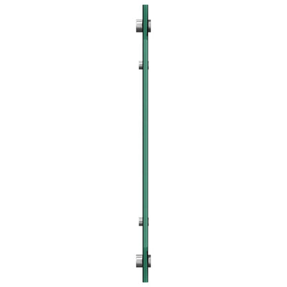 Küchenrückwand Schwarz 100 x 40 x 0.8 cm Gehärtetes Glas