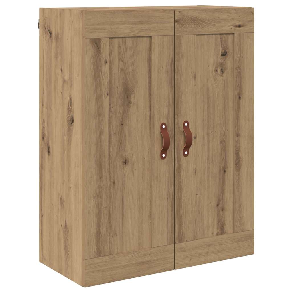 Wandmontierter Schrank 2 pcs Artisan-Eiche 69,5 x 34 x 90 cm