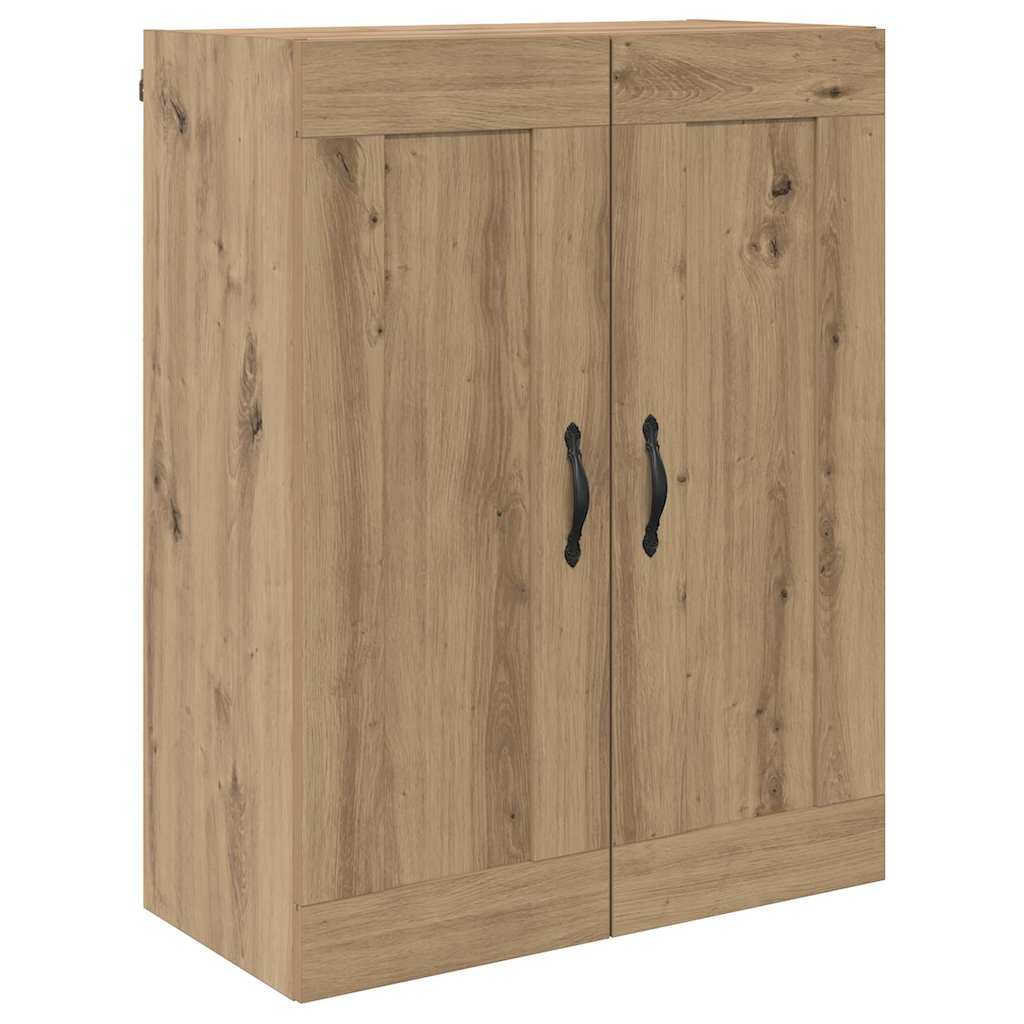 Wandmontierter Schrank 2 pcs Artisan-Eiche 69,5 x 34 x 90 cm