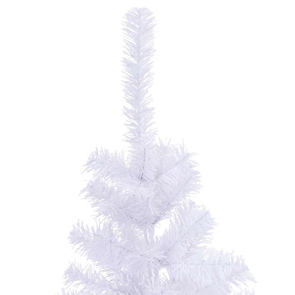 Künstlicher Weihnachtsbaum Weiß 150 cm PVC und Stahl