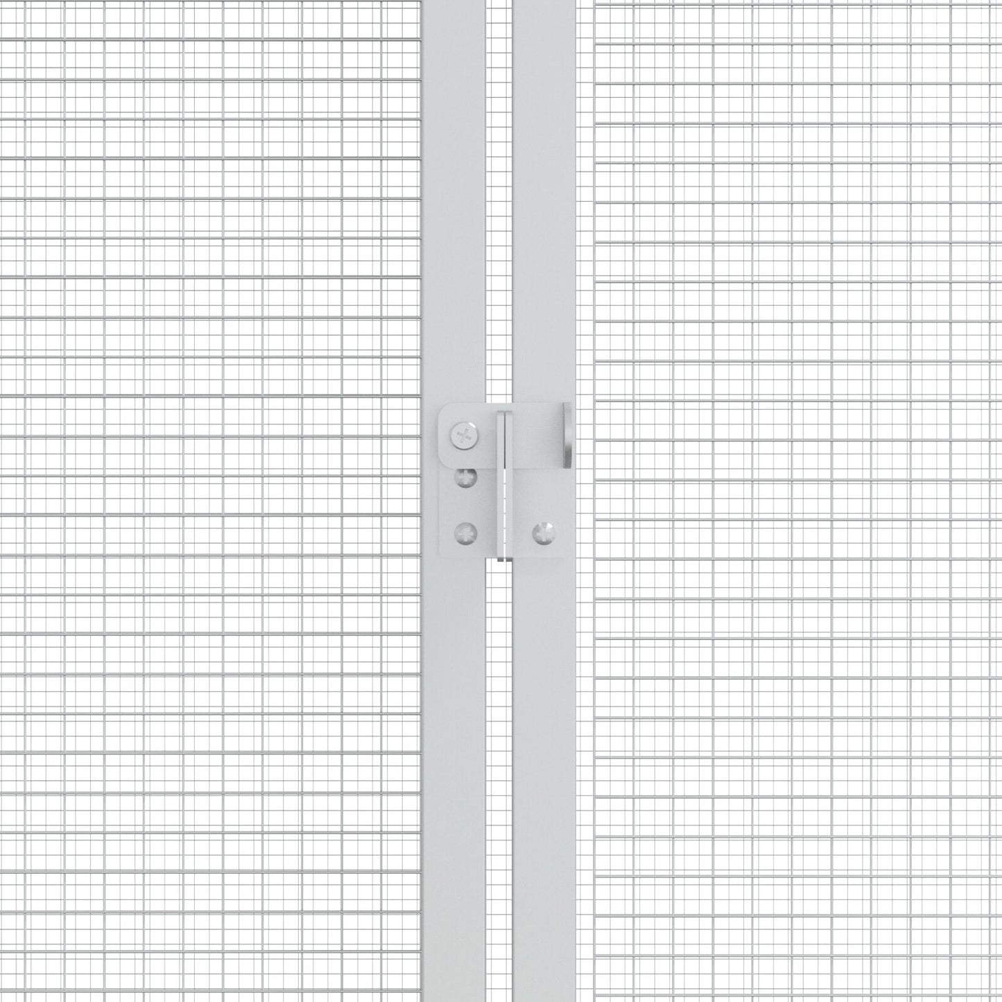 Vogelvoliere mit Erweiterung Anthrazit 112x442x141 cm Stahl