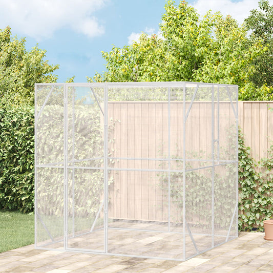 Vogelhaus Anthrazit 209x202x214 cm Stahl