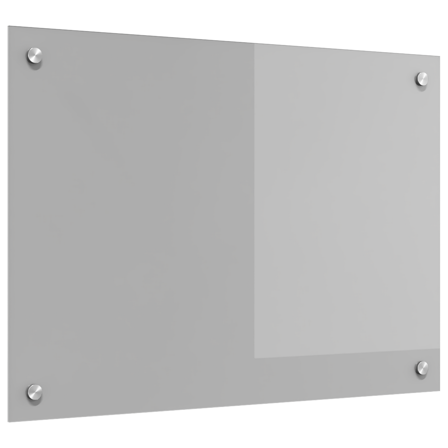Küchenrückwand Hellgrau 70 x 50 x 0.6 cm Gehärtetes Glas