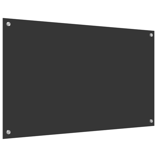 Küchenrückwand Dunkelgrau 100 x 60 x 0,6 cm